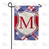 America Forever Patriotic Shield Monogram Garden Flag