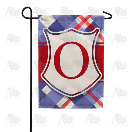 America Forever Patriotic Shield Monogram Garden Flag