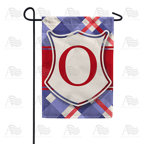 America Forever Patriotic Shield Monogram Garden Flag