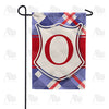 America Forever Patriotic Shield Monogram Garden Flag
