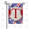 America Forever Patriotic Shield Monogram Garden Flag