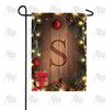 America Forever Wood Panel Lights Monogram Garden Flag
