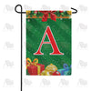 America Forever Merry Christmas Monogram Garden Flag