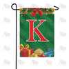 America Forever Merry Christmas Monogram Garden Flag