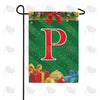America Forever Merry Christmas Monogram Garden Flag