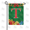 America Forever Merry Christmas Monogram Garden Flag