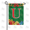 America Forever Merry Christmas Monogram Garden Flag
