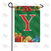 America Forever Merry Christmas Monogram Garden Flag