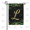 America Forever Pine Cones And Stars Monogram Garden Flag