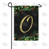 America Forever Pine Cones And Stars Monogram Garden Flag
