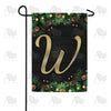 America Forever Pine Cones And Stars Monogram Garden Flag