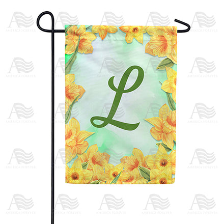 America Forever Daffodils Garden Flag