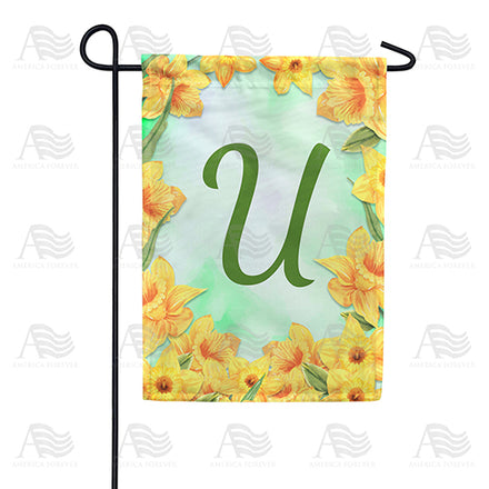 America Forever Daffodils Garden Flag