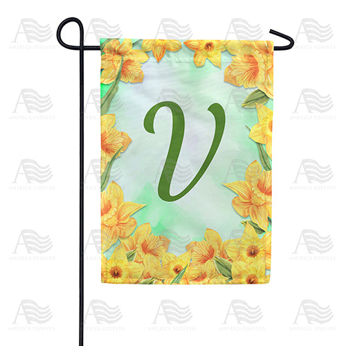 America Forever Daffodils Garden Flag