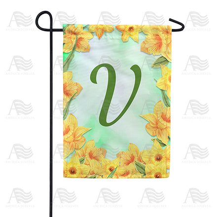 America Forever Daffodils Garden Flag