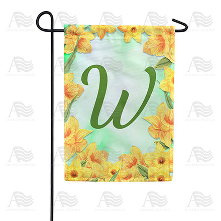 America Forever Daffodils Garden Flag