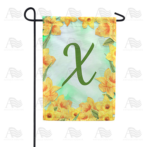 America Forever Daffodils Garden Flag
