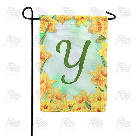 America Forever Daffodils Garden Flag