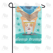 America Forever Toilet Dump Trump Garden Flag