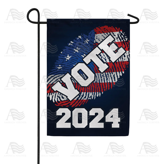 America Forever Vote 2024 (Blue) Garden Flag