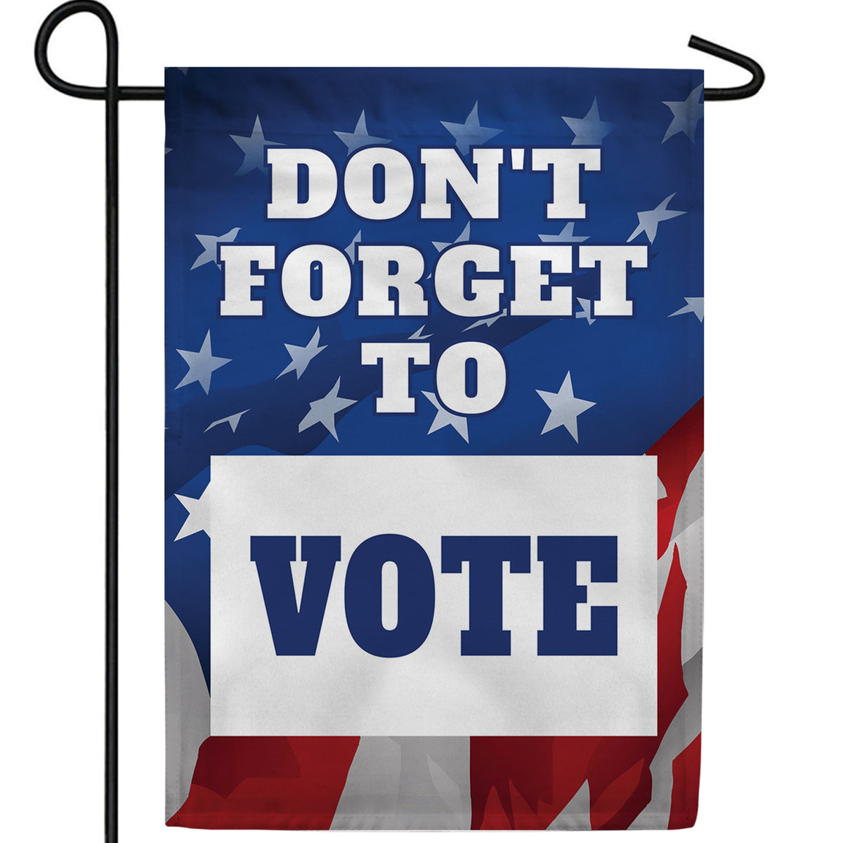 America Forever Don't Forget to Vote Garden Flag