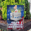 America Forever Go to the Polls and Vote! Garden Flag