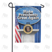 America Forever Make Presidents Great Again Garden Flag
