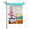 America Forever The Golden State Garden Flag