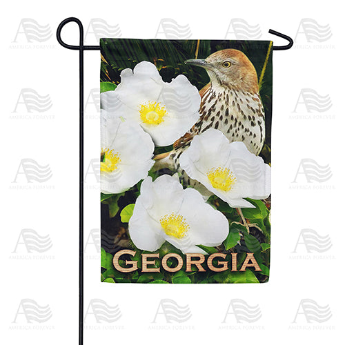 America Forever Georgia's Cherokee Rose Garden Flag