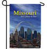 America Forever Missouri, The Gateway To The West Garden Flag
