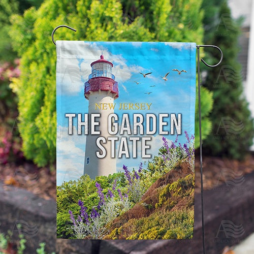 America Forever New Jersey, The Garden State Garden Flag