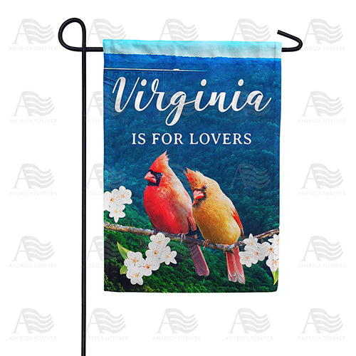 America Forever Virginia Is For Lovers Garden Flag