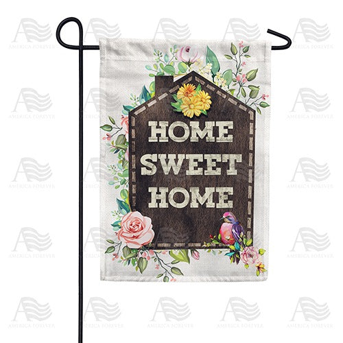 America Forever Find Comfort At Home Garden Flag