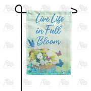 America Forever Live Life To The Fullest Garden Flag