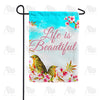 America Forever Life Is Beautiful Garden Flag