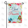 America Forever With God It's Possible Garden Flag