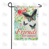 America Forever Forever Friends Garden Flag