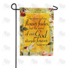 America Forever God's Word Stands Forever Garden Flag