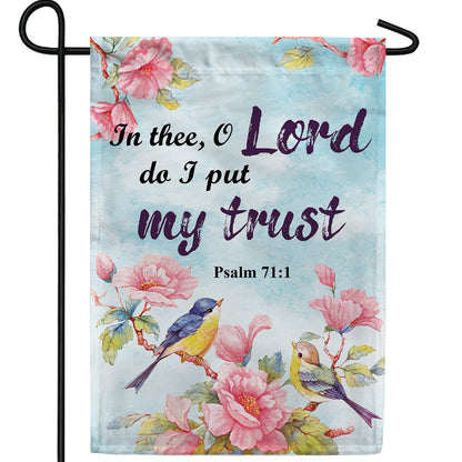 America Forever Trust In The Lord Garden Flag