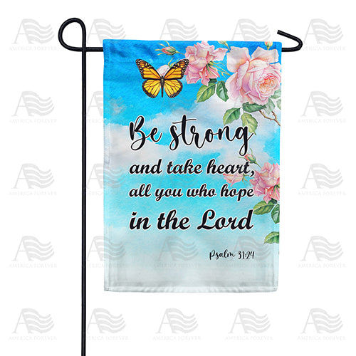 America Forever Courage From The Lord Garden Flag