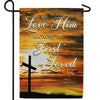 America Forever Our Mutual Love Garden Flag
