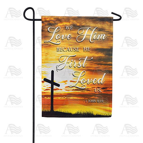 America Forever Our Mutual Love Garden Flag