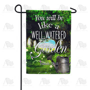 America Forever Well-Watered Garden Garden Flag