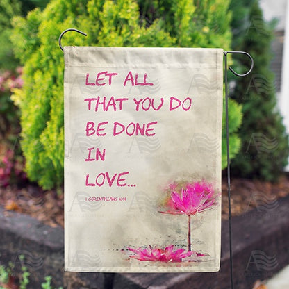 America Forever Do All In Love Garden Flag