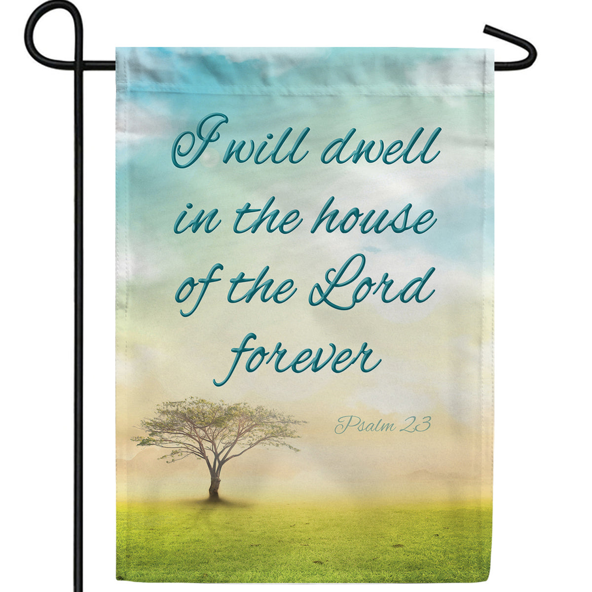 America Forever The Lord's House Garden Flag