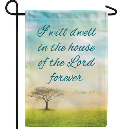 America Forever The Lord's House Garden Flag