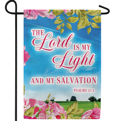 America Forever The Lord Is My Light Garden Flag