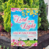 America Forever The Lord Is My Light Garden Flag