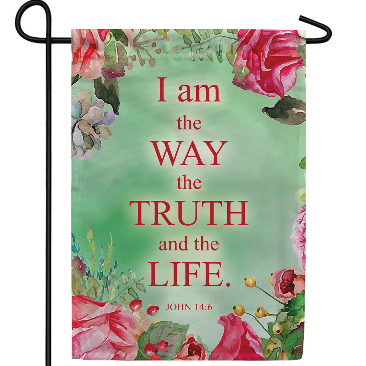 America Forever God Almighty Garden Flag