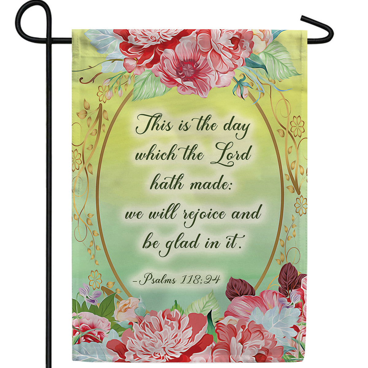 America Forever Rejoice In Every Day! Garden Flag